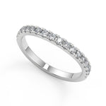 Load image into Gallery viewer, Addisyn Double Prong Split Shank Halo Round Cut Ring - Nivetta - Nivetta