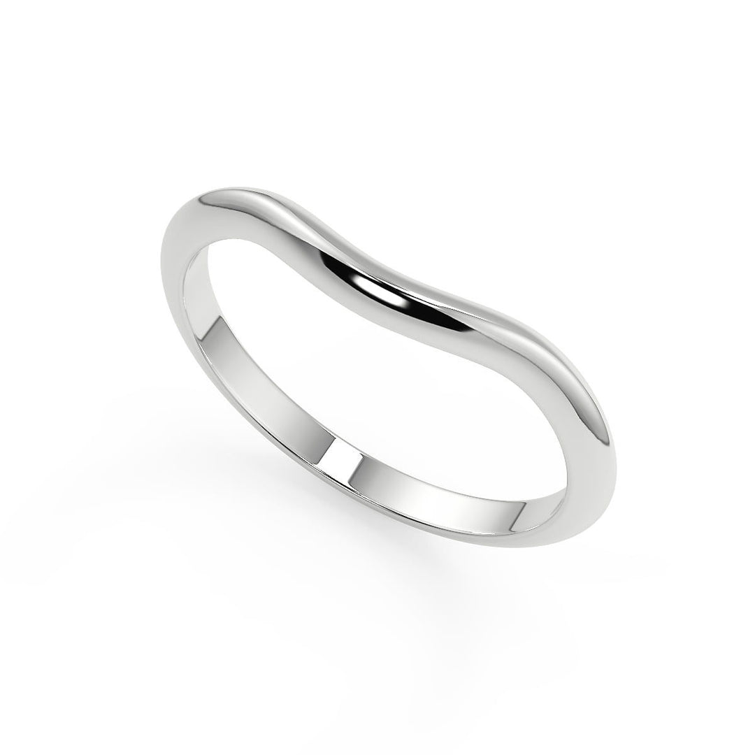 Alana 4 Claw Compass Set Solitaire Round Cut Diamond Engagement Ring - Nivetta