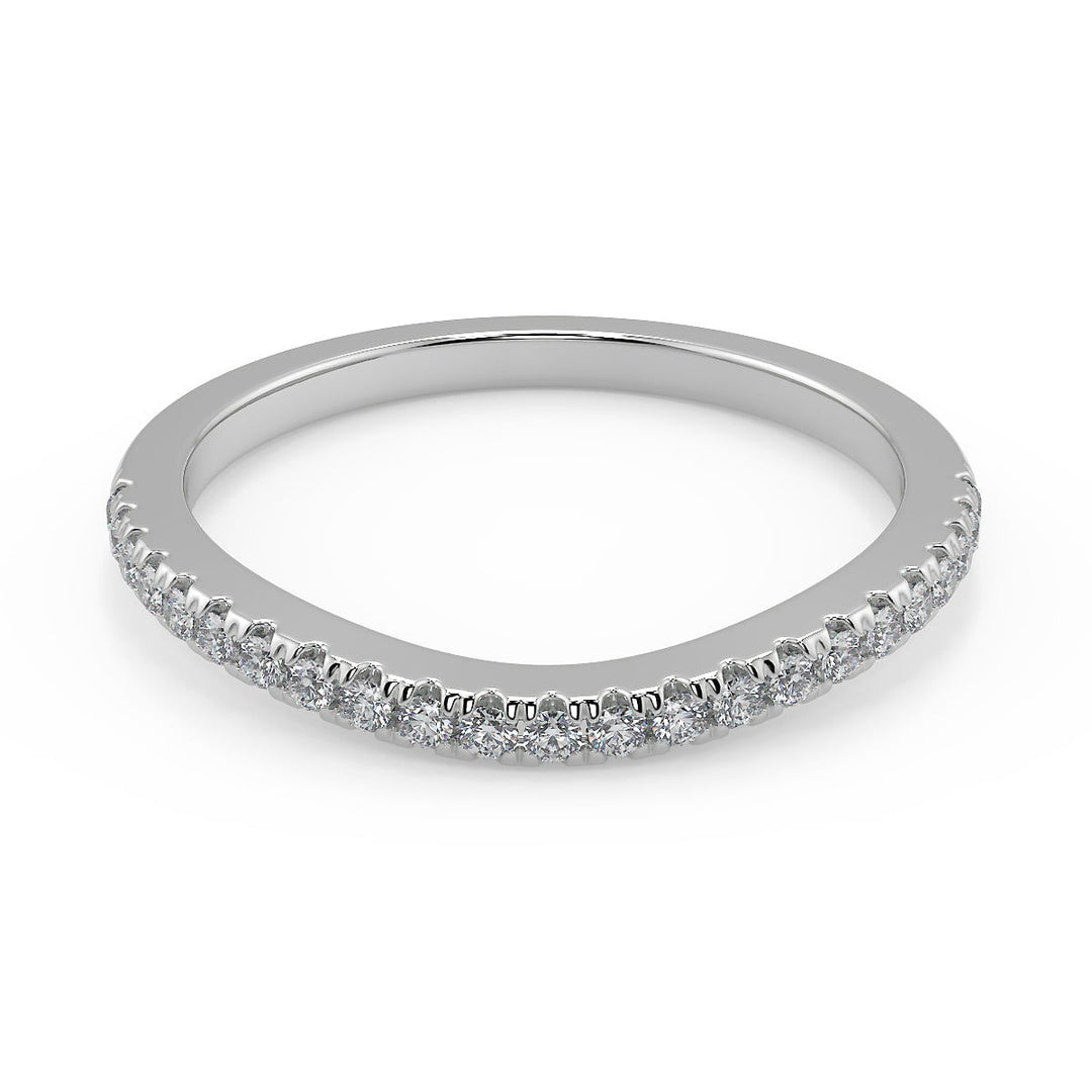 Alannah Petite Micro Pave Cushion Cut Diamond Engagement Ring - Nivetta