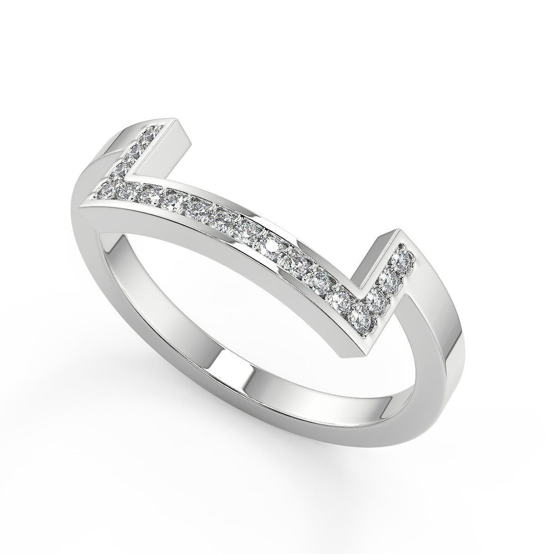 Allie Halo Baguette Accents Princess Cut Diamond Engagement Ring - Nivetta