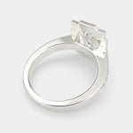 Load image into Gallery viewer, Amalia Oval Cut Halo Pave Engagement Ring Setting - Nivetta