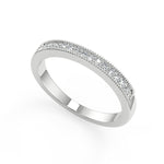 Load image into Gallery viewer, Amani Four Prong Milgrain Cushion Cut Diamond Engagement Ring - Nivetta