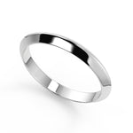 Load image into Gallery viewer, Amara Knife Edge 4 Prong Solitaire Round Cut Diamond Engagement Ring - Nivetta
