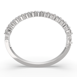 Load image into Gallery viewer, Amaranta Round Cut Diamond Bangle Bracelet Shared Prong Hinged (8 ctw) - Nivetta
