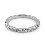 Load image into Gallery viewer, Anastasia Micro Pave Halo Cushion Cut Diamond Engagement Ring - Nivetta