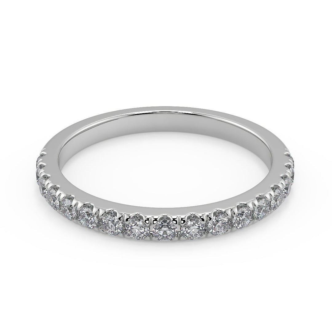 Anastasia Micro Pave Halo Cushion Cut Diamond Engagement Ring - Nivetta
