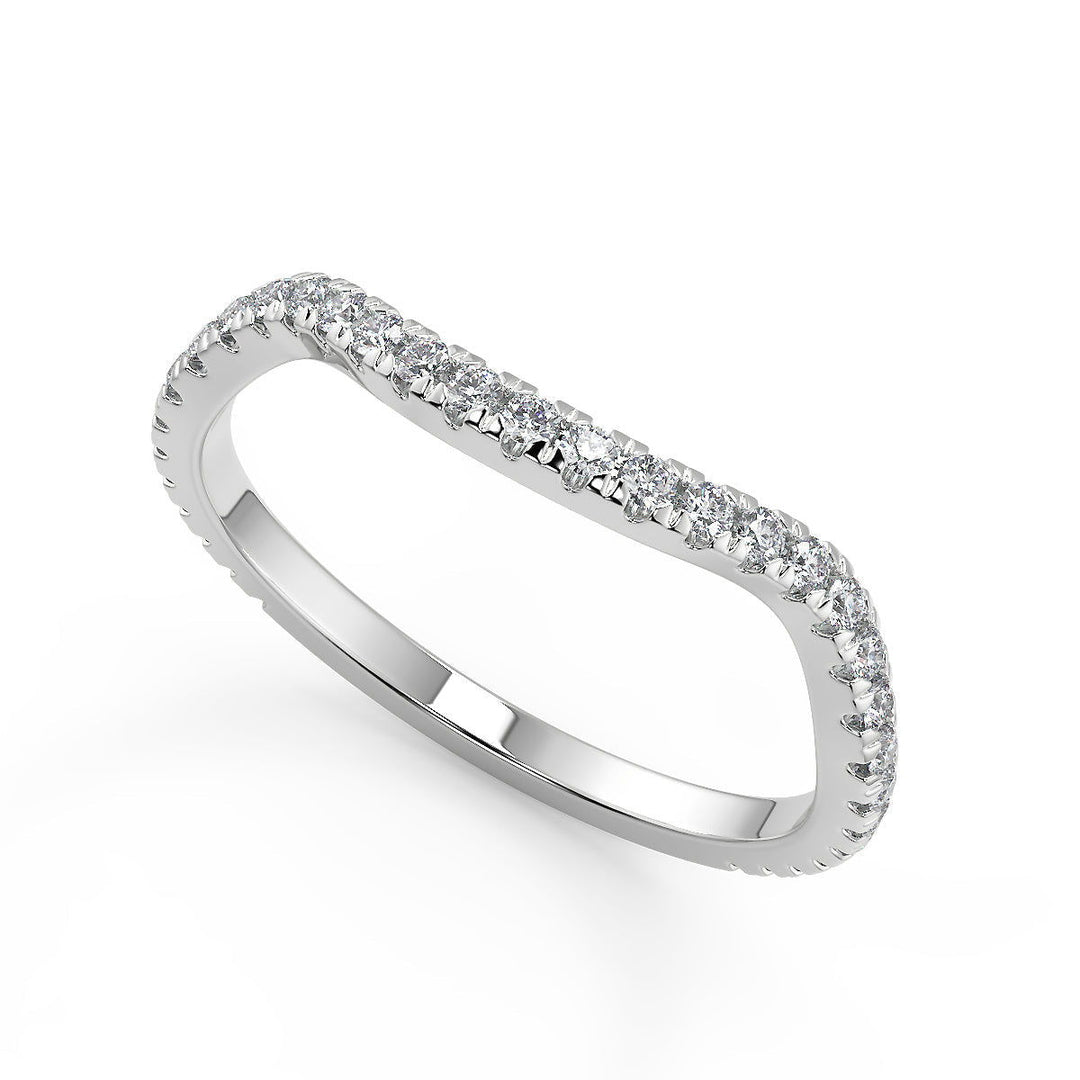 Angelique Micro Pave Halo Infinity Cushion Cut Engagement Ring - Nivetta