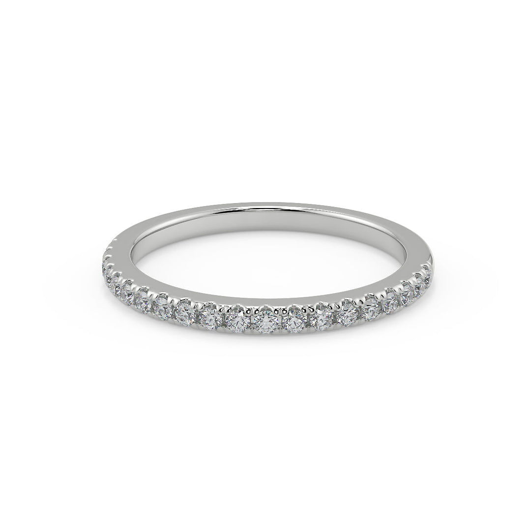 Ansley Halo Round Cut Diamond Engagement Ring - Nivetta