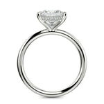 Load image into Gallery viewer, Ava Princess Cut Pave Hidden Halo 4 Prong Engagement Ring Setting - Nivetta