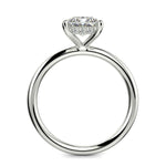 Load image into Gallery viewer, Ava Radiant Cut Pave Hidden Halo 4 Prong Engagement Ring Setting - Nivetta