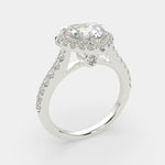 Load image into Gallery viewer, Bianca Heart Cut Halo Pave Engagement Ring Setting - Nivetta