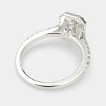 Load image into Gallery viewer, Bianca Radiant Cut Halo Pave Engagement Ring Setting - Nivetta