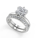 Load image into Gallery viewer, Brianna 6 Prong Solitaire Princess Cut Diamond Engagement Ring - Nivetta