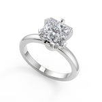 Load image into Gallery viewer, Brianna 6 Prong Solitaire Princess Cut Diamond Engagement Ring - Nivetta