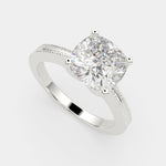 Load image into Gallery viewer, Camilla Cushion Cut Solitaire Engagement Ring Setting - Nivetta