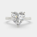 Load image into Gallery viewer, Camilla Heart Cut Solitaire Engagement Ring Setting - Nivetta