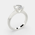 Load image into Gallery viewer, Camilla Oval Cut Solitaire Engagement Ring Setting - Nivetta