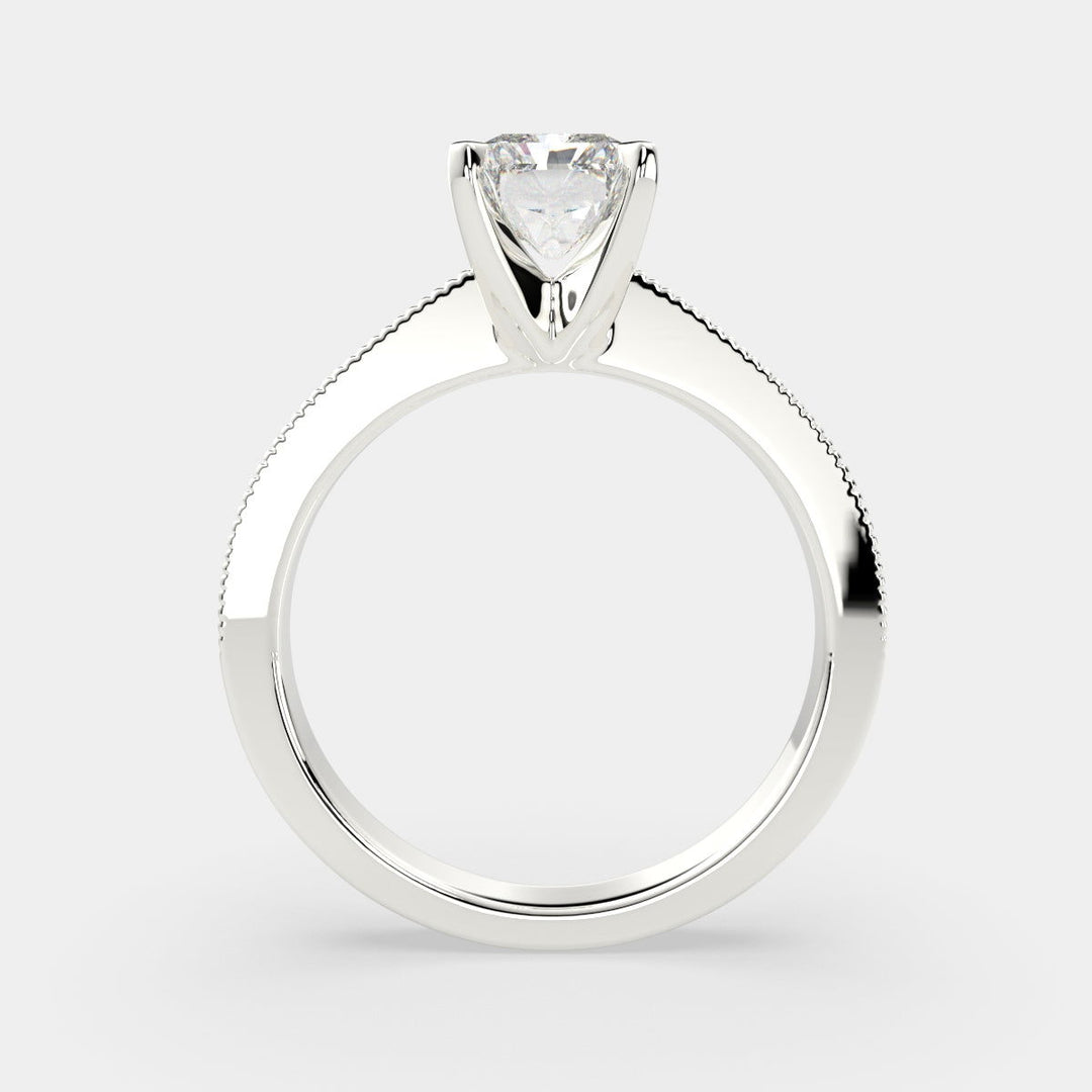 Camilla Radiant Cut Solitaire Engagement Ring Setting - Nivetta