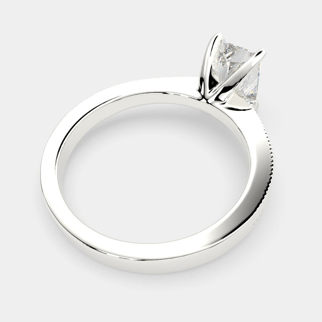 Camilla Radiant Cut Solitaire Engagement Ring Setting - Nivetta