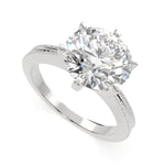 Load image into Gallery viewer, Camilla Round Cut Solitaire Engagement Ring Setting - Nivetta