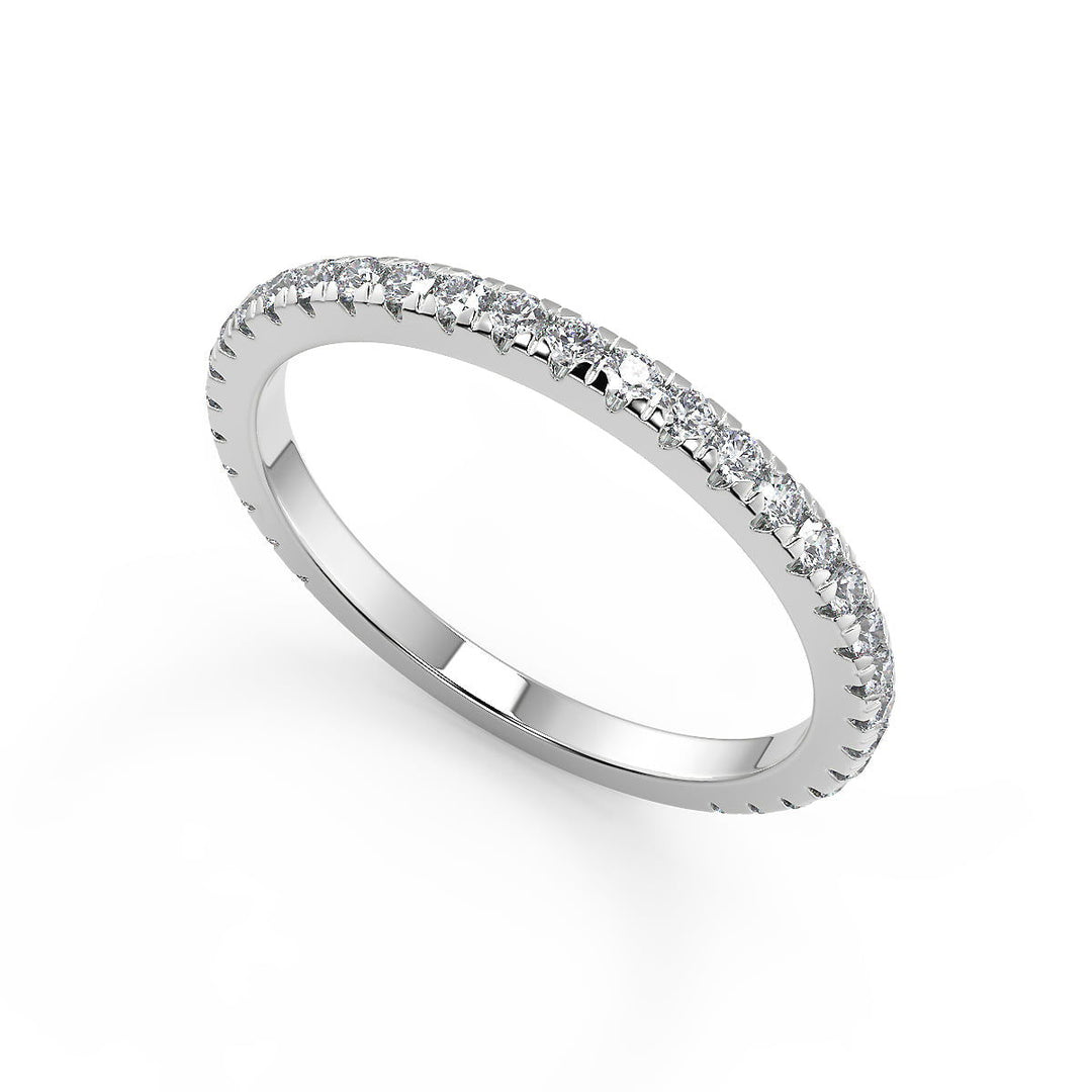 Carlee Double Halo Pave Gala Cushion Cut Diamond Engagement Ring - Nivetta