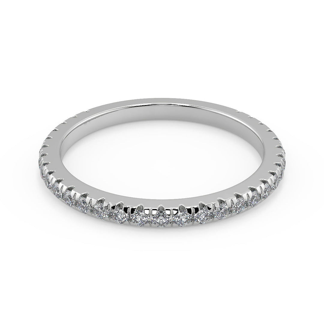 Carlee Double Halo Pave Gala Cushion Cut Diamond Engagement Ring - Nivetta