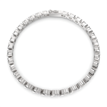 Load image into Gallery viewer, Cassiopeia Round Cut Diamond Tennis Bracelet S-Link (6 ctw) - Nivetta
