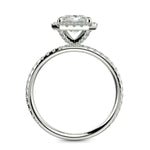 Load image into Gallery viewer, Catalina Radiant Cut Halo 4 Prong Claw Set Engagement Ring - Nivetta