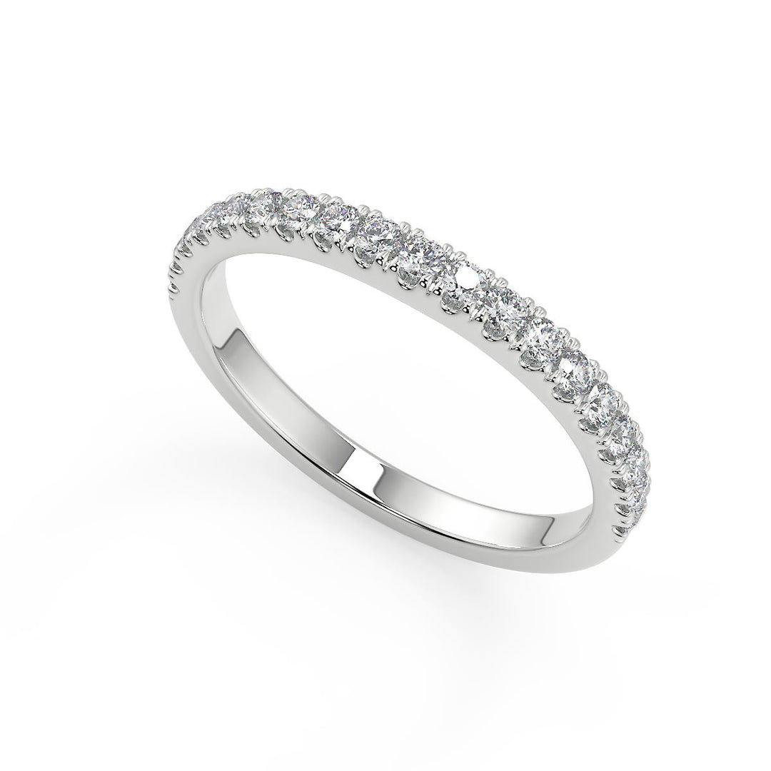 Catherine 4 Prong Channel Set Cushion Cut Engagement Ring - Nivetta