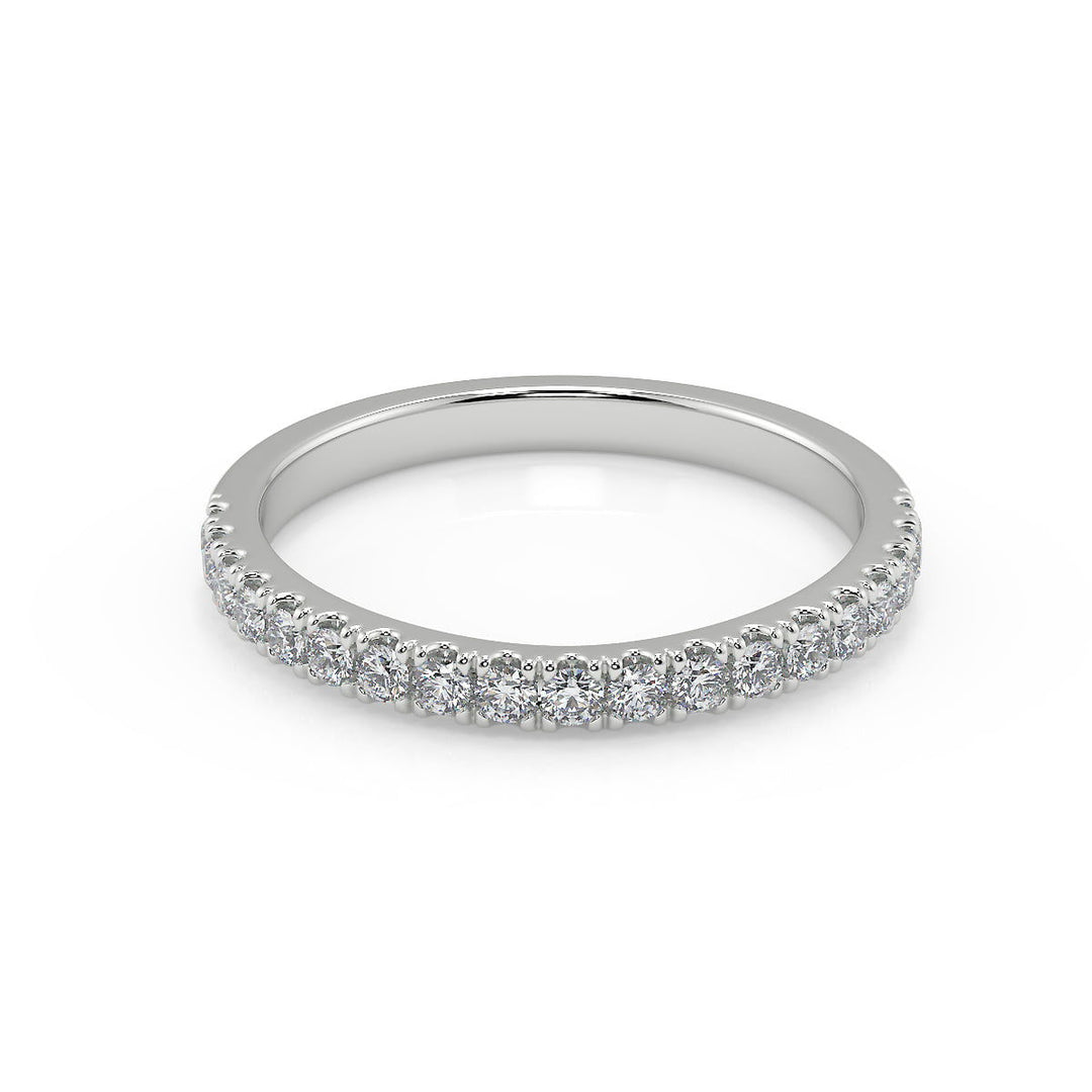 Catherine 4 Prong Channel Set Cushion Cut Engagement Ring - Nivetta