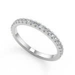 Load image into Gallery viewer, Caylee Promise Pave Round Cut Diamond Engagement Ring - Nivetta