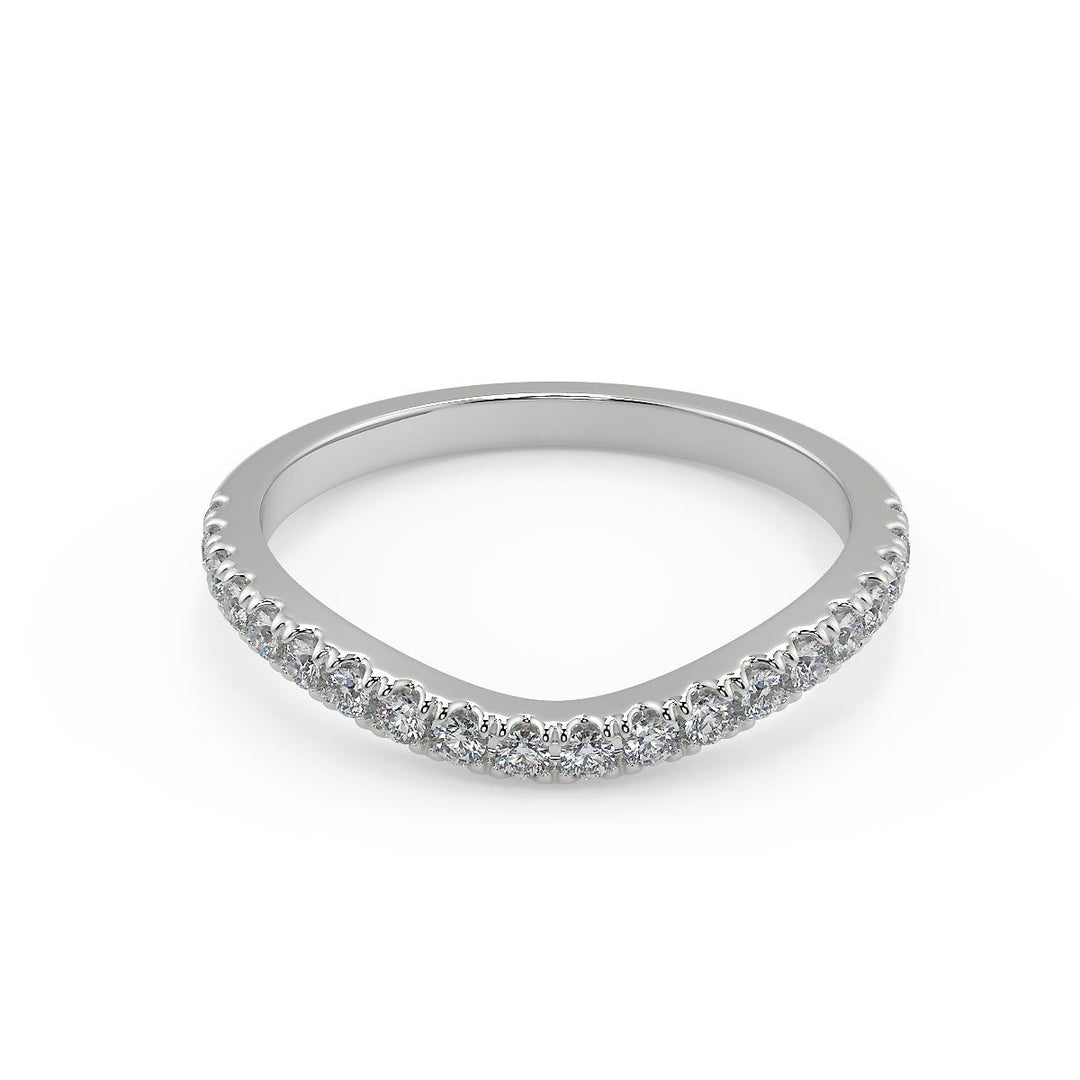 Celeste Halo French Pave Cushion Cut Diamond Engagement Ring - Nivetta