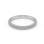 Load image into Gallery viewer, Cloe Cathedral Solitaire Round Cut Diamond Engagement Ring - Nivetta