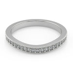 Load image into Gallery viewer, Danna Split Shank Pave Halo Princess Cut Diamond Engagement Ring - Nivetta