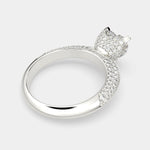 Load image into Gallery viewer, Daria Heart Cut Pave 6 Prong Engagement Ring Setting - Nivetta
