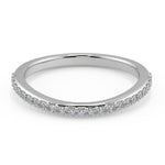 Load image into Gallery viewer, Denise Double French-Set Split Shank Round Cut Engagement Ring - Nivetta