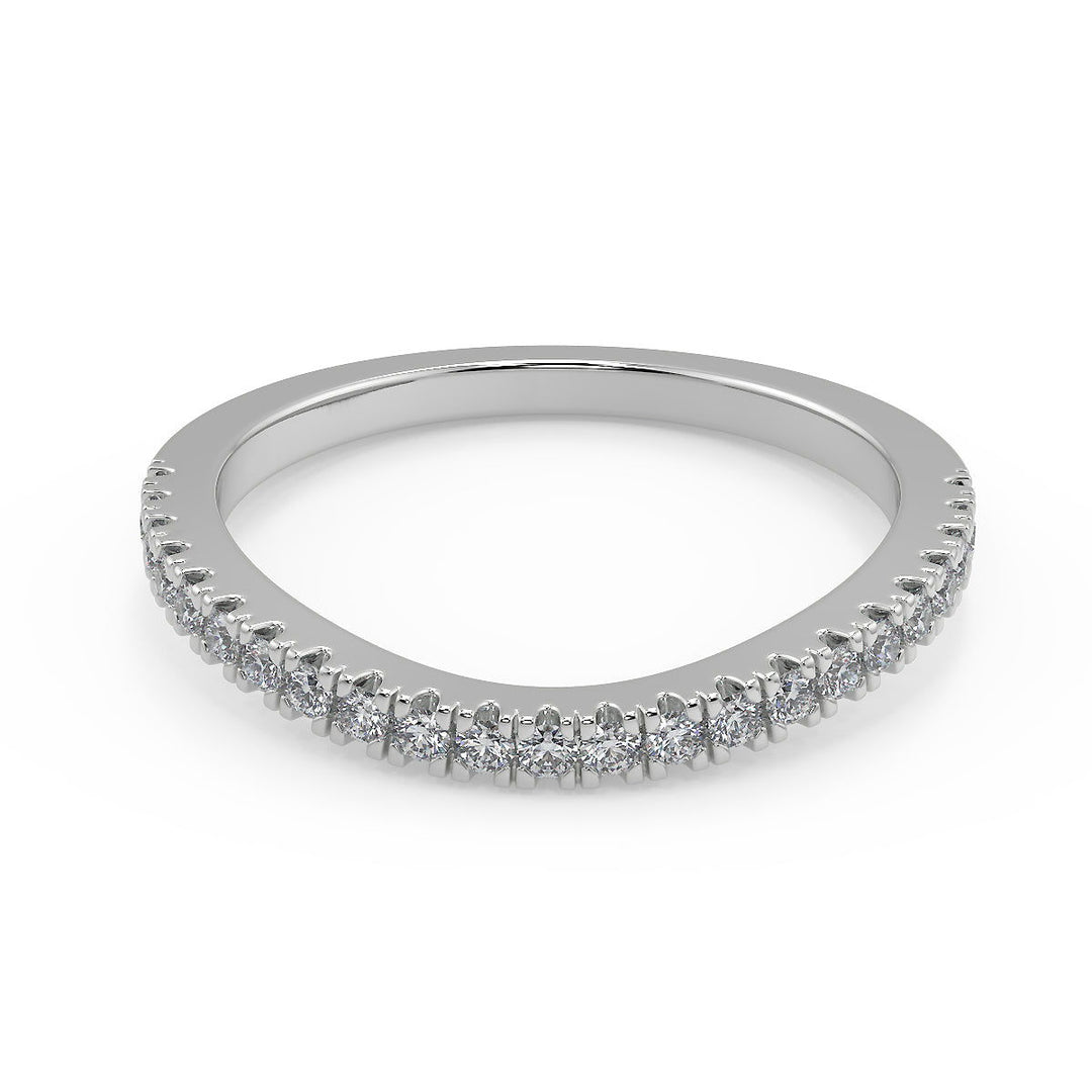 Denisse Cathedral 4 Prong Cushion Cut Diamond Engagement Ring - Nivetta