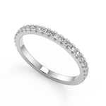 Load image into Gallery viewer, Elisa Promise Pave Princess Cut Diamond Engagement Ring - Nivetta
