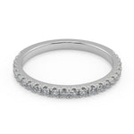 Load image into Gallery viewer, Elisa Promise Pave Princess Cut Diamond Engagement Ring - Nivetta