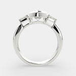 Load image into Gallery viewer, Emilia Pear Cut Trilogy 3 Stone Engagement Ring Setting - Nivetta