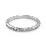 Load image into Gallery viewer, Emmy Infinity Solitaire Rope 4 Prong Round Cut Diamond Engagement Ring - Nivetta