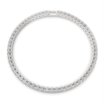Load image into Gallery viewer, Eulalia Princess Cut Diamond Tennis Bracelet Prong Set (8 ctw) - Nivetta