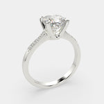 Load image into Gallery viewer, Federica Cushion Cut 4 Prong Engagement Ring Setting - Nivetta