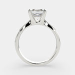 Load image into Gallery viewer, Federica Emerald Cut 4 Prong Engagement Ring Setting - Nivetta