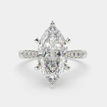 Load image into Gallery viewer, Federica Marquise Cut 4 Prong Engagement Ring Setting - Nivetta