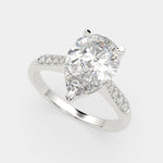 Load image into Gallery viewer, Federica Pear Cut 4 Prong Engagement Ring Setting - Nivetta