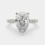 Load image into Gallery viewer, Federica Pear Cut 4 Prong Engagement Ring Setting - Nivetta