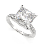 Load image into Gallery viewer, Federica Princess Cut 4 Prong Engagement Ring Setting - Nivetta