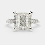 Load image into Gallery viewer, Federica Princess Cut 4 Prong Engagement Ring Setting - Nivetta