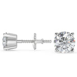 Load image into Gallery viewer, Gabriela Round Cut Stud Earrings - Nivetta